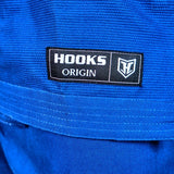 Hooks Origin Kids BJJ Gi Blue - With white belt