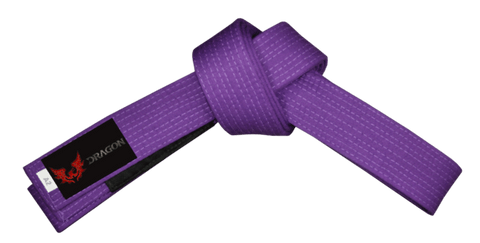 Dragon Deluxe BJJ Belt - Purple
