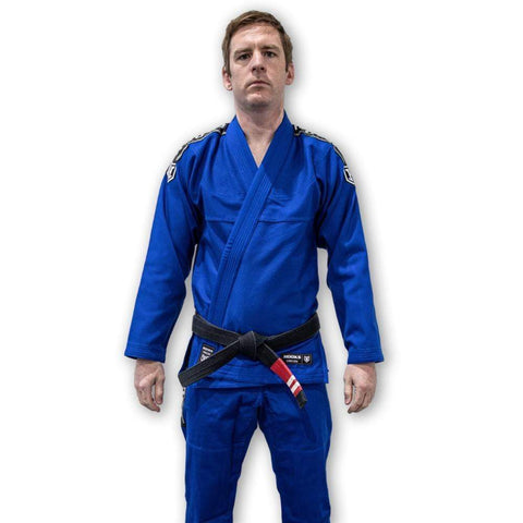 Hooks Adult Kimonos F1 Hooks Origin BJJ Gi Blue With Belt