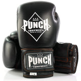 Punch Equipment Boxing Gloves 12oz Punch Equipment Black Diamond Muay Thai Boxing Gloves