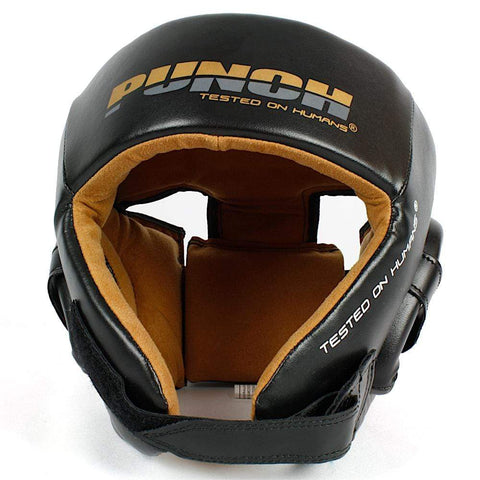 Punch Equipment Head Gear BLACK / M Punch Equipment Urban Open Face Boxing Headgear